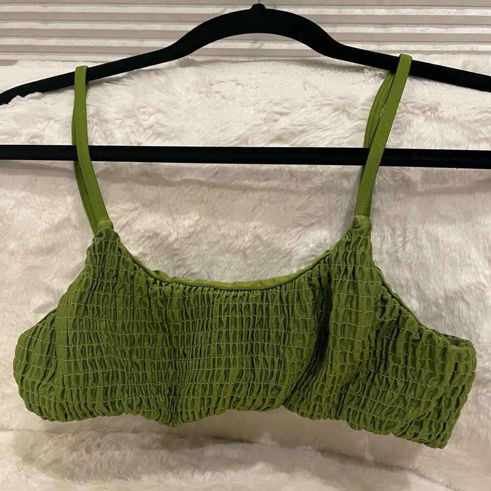 Green Bikini Top